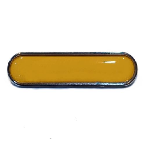 Mustard Yellow bar badge